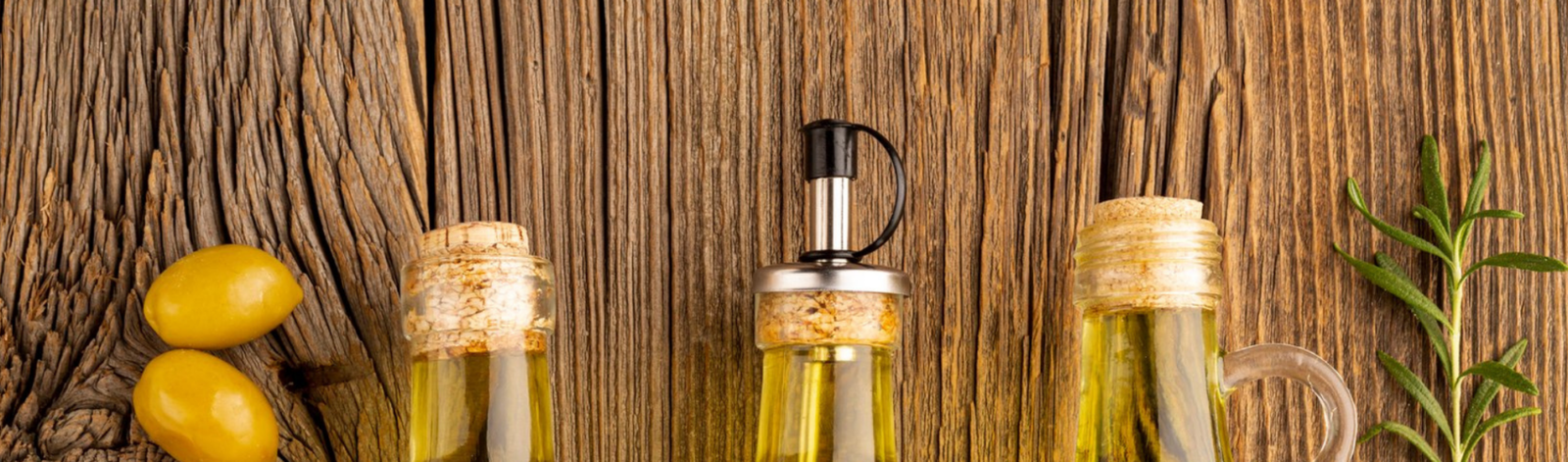 Botellas de aceite de oliva Botellas de aceite de oliva
